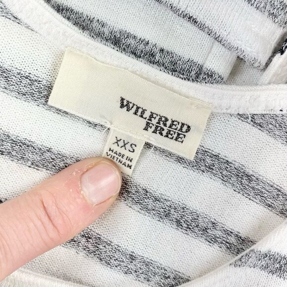 Aritzia Wilfred Free striped tunic tank XXS - Picture 3 of 11